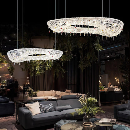 Modern Round Crystal Chandelier Chandelier