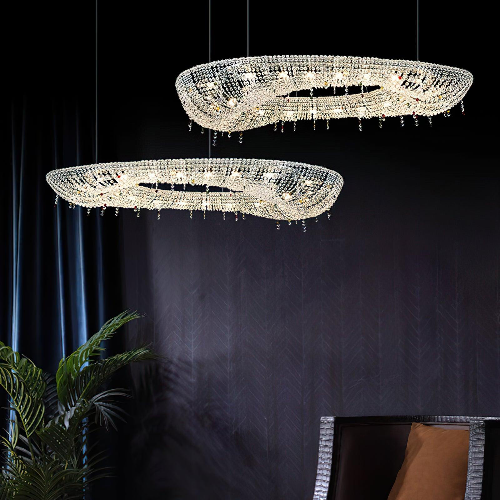Modern Round Crystal Chandelier Chandelier