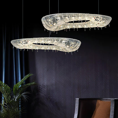 Modern Round Crystal Chandelier Chandelier