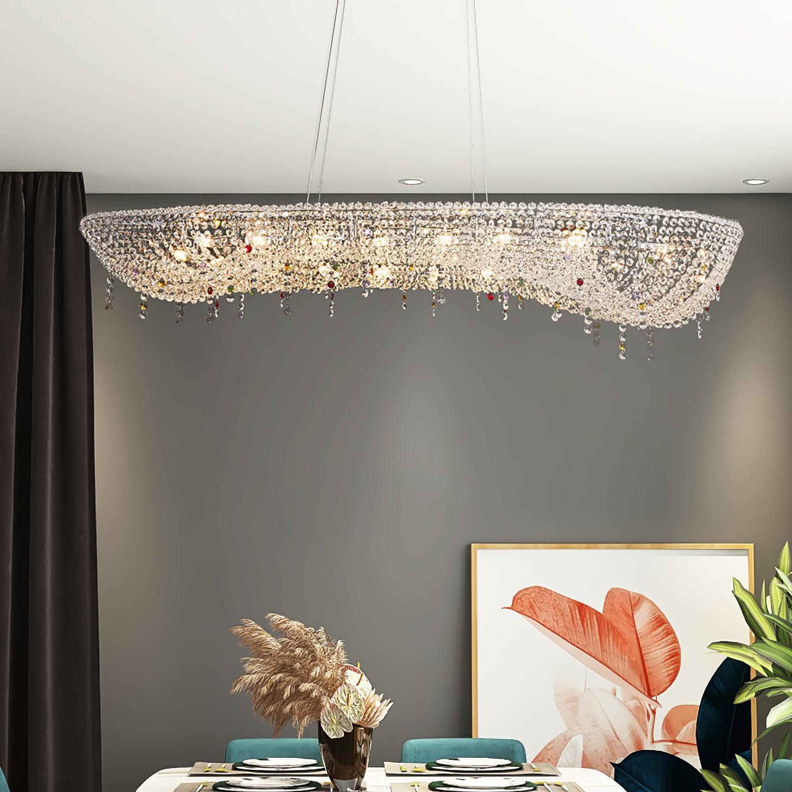 Modern Round Crystal Chandelier Chandelier