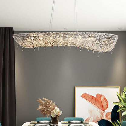 Modern Round Crystal Chandelier Chandelier