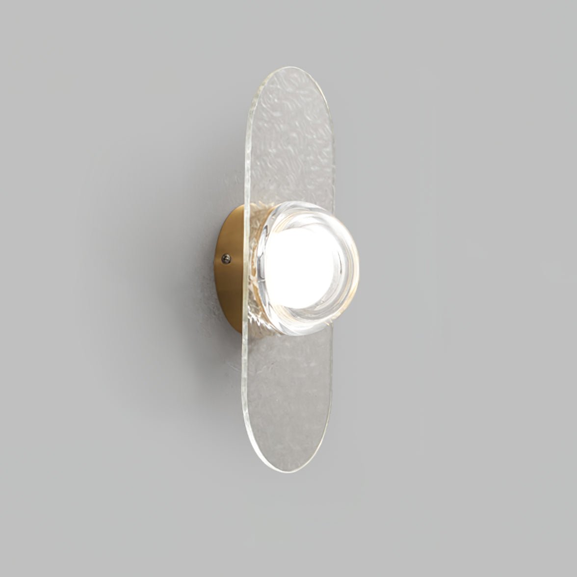 Modulo Brass Wall Light ? 4.7″ x H 11.8″ / Dia 12cm x H 30cm / Brass / 1 Piece Wall lamp