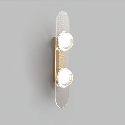 Modulo Brass Wall Light ? 4.7″ x H 18.9″ / Dia 12cm x H 48cm / Brass / 1 Piece Wall lamp