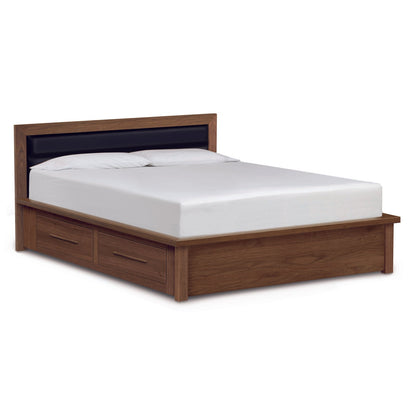 Copeland Moduluxe Storage Bed with Upholstery Headboard (Cal King) - Sunbrella Upholstery