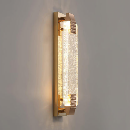 Moet Sconce ? 3.9″ x H 23.6″ / Dia 10cm x H 60cm / Gold / Warm Light Wall lamp