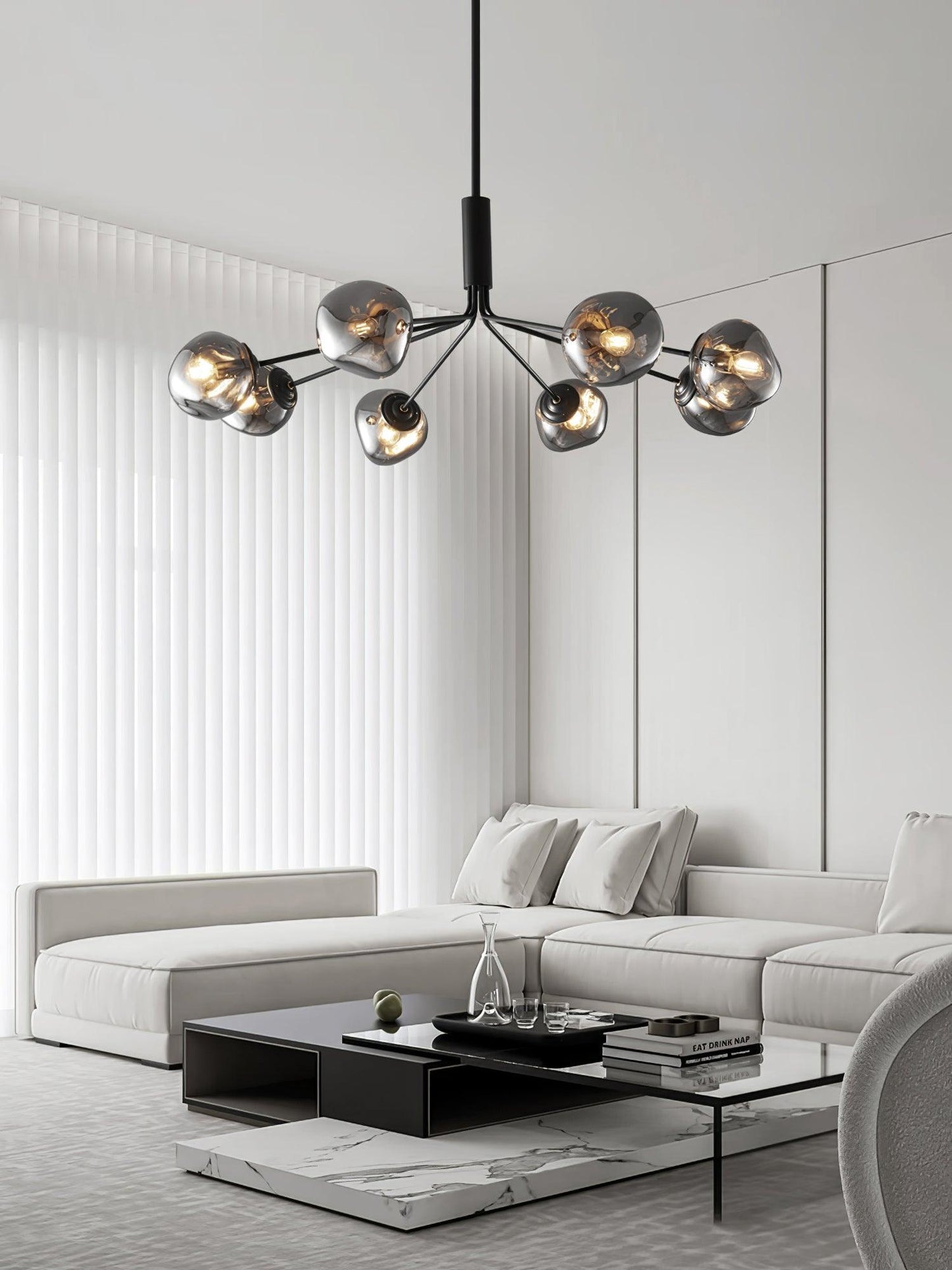 Molecular Glass Chandelier Chandelier