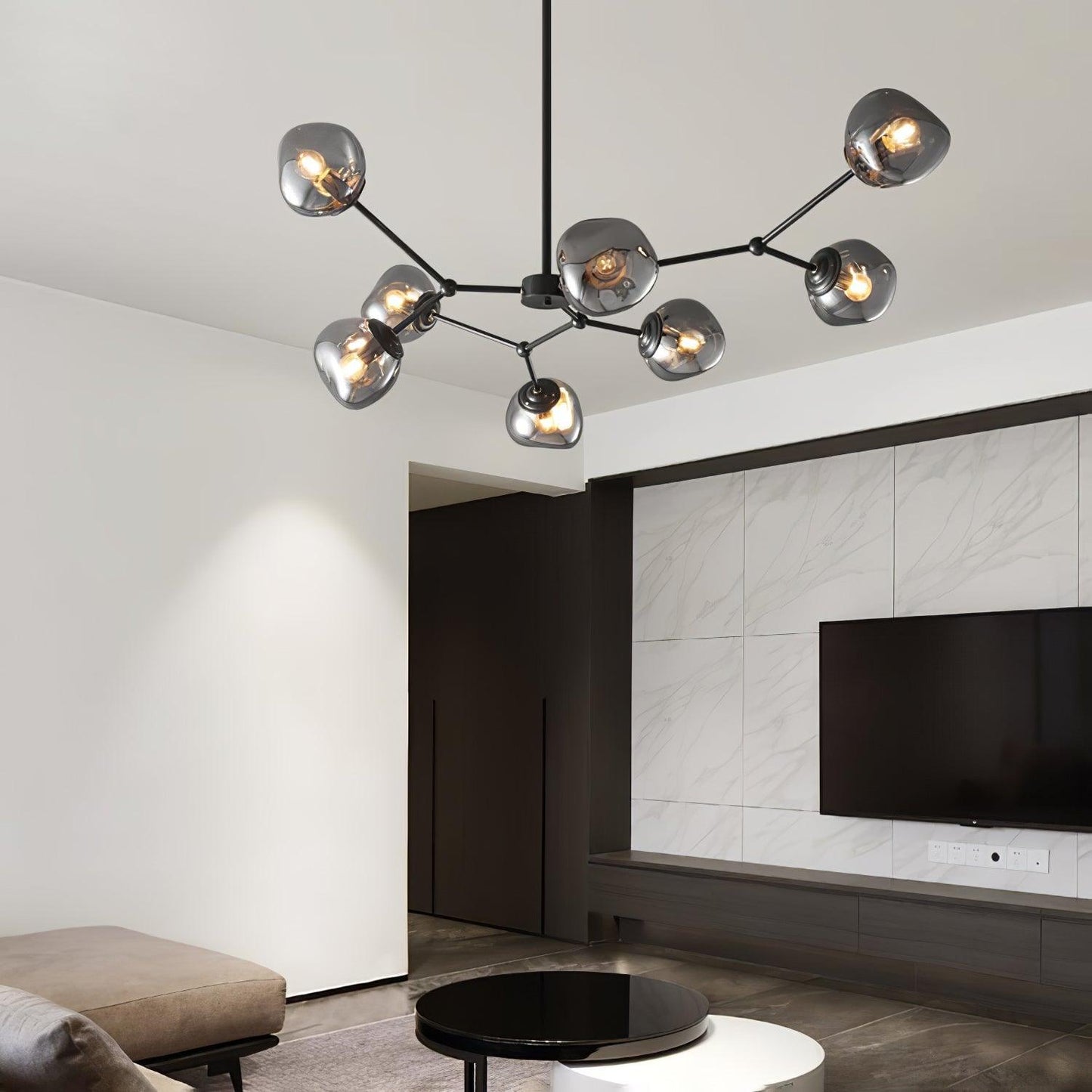 Molecular Glass Chandelier Chandelier
