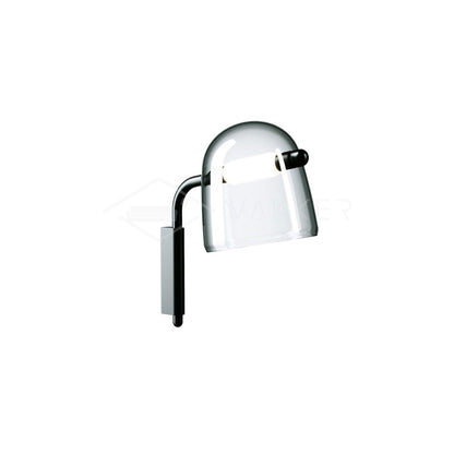 Mona Wall Lamp ? 7.9″ x H 13.8″ / Dia 20cm x H 35cm / Black & Gray / Cold white Wall lamp