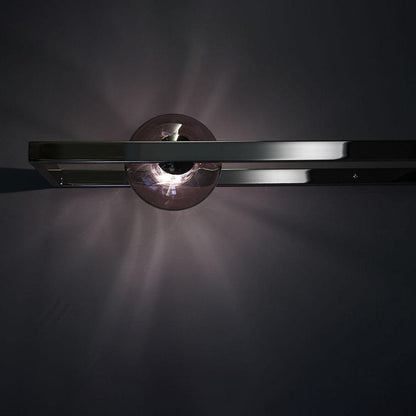 Mondrian Glass Sconce L 27.5″ x W 9.8″ x H 5.9″ / L 70cm x W 25cm x H 15cm / Black Wall lamp