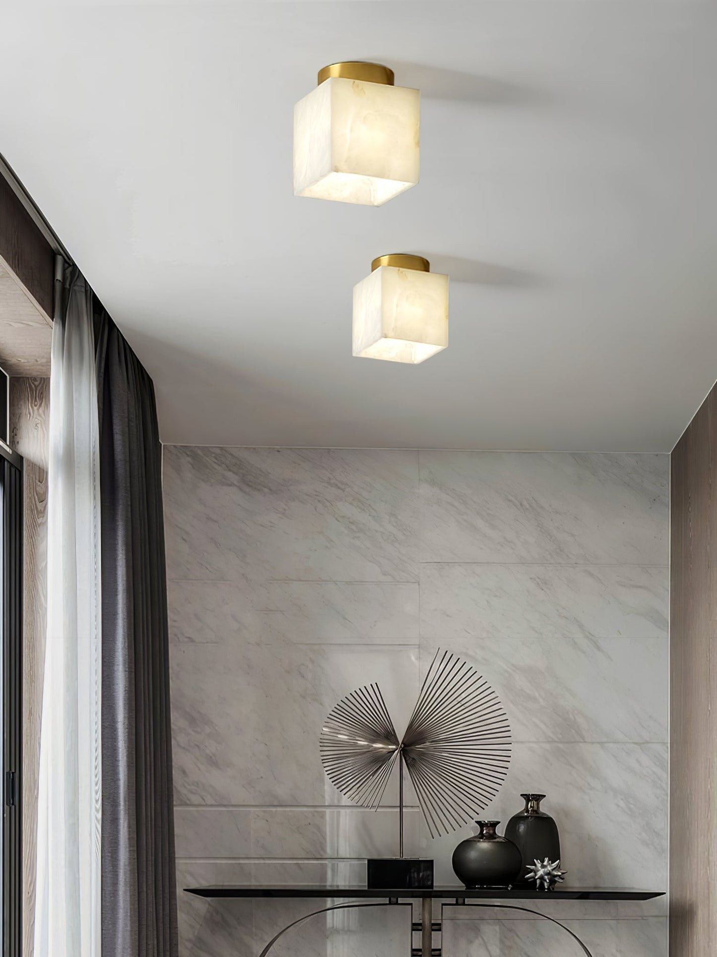 Moon Alabaster Ceiling Light Ceiling lamp