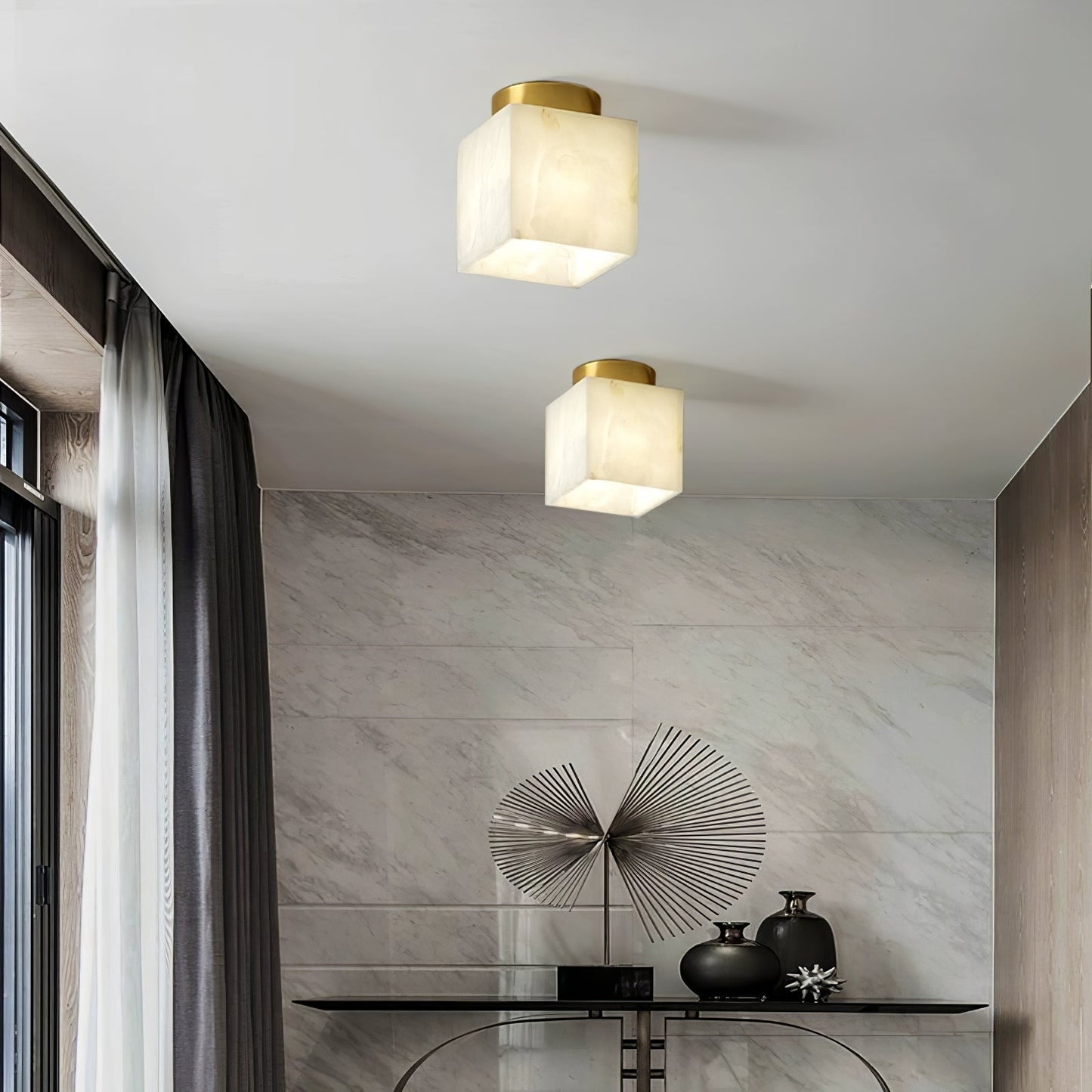 Moon Alabaster Ceiling Light Ceiling lamp