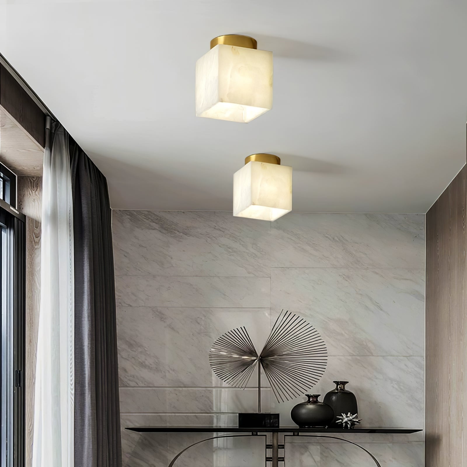 Moon Alabaster Ceiling Light Ceiling lamp