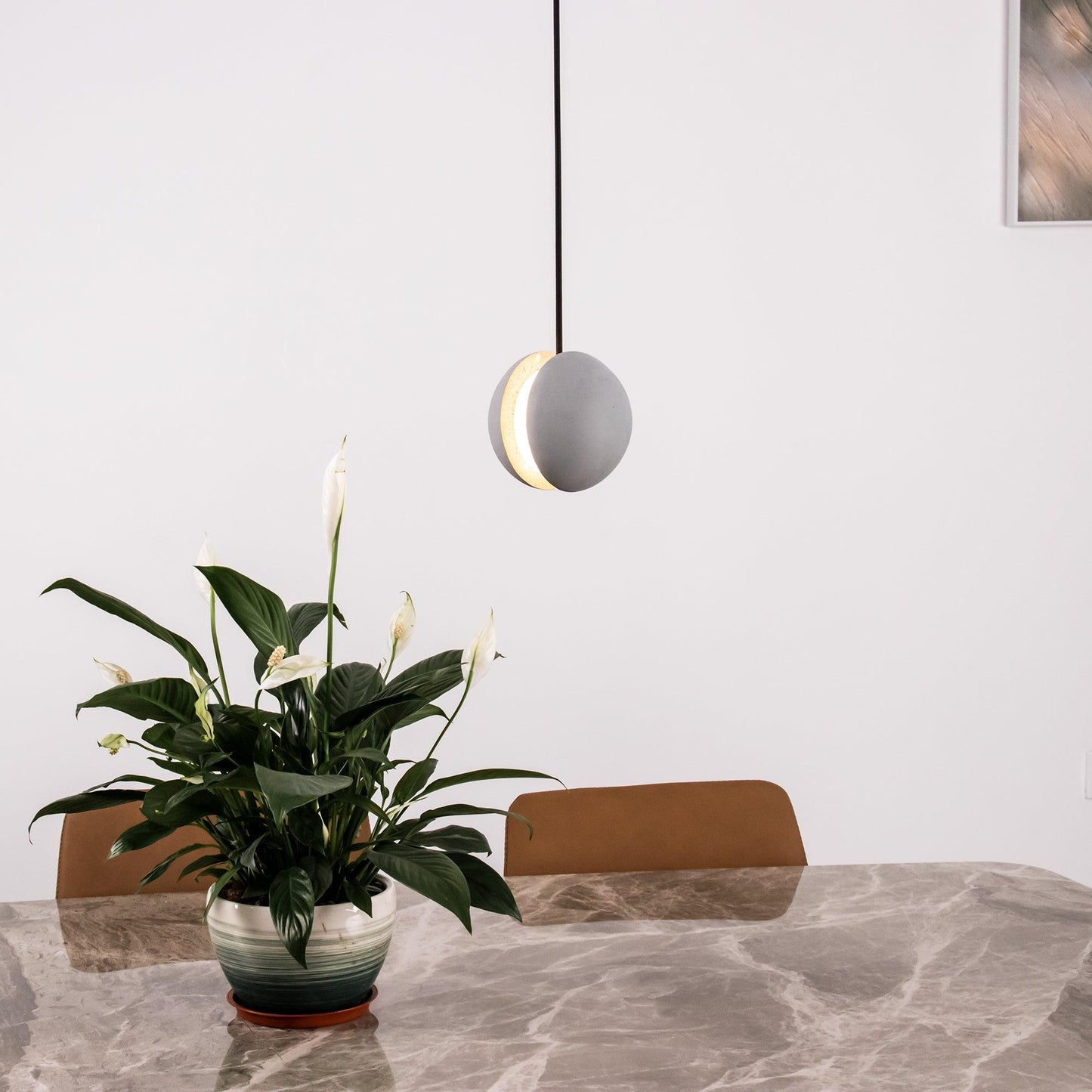 Moon Concrete Pendant Lamp Pendant light