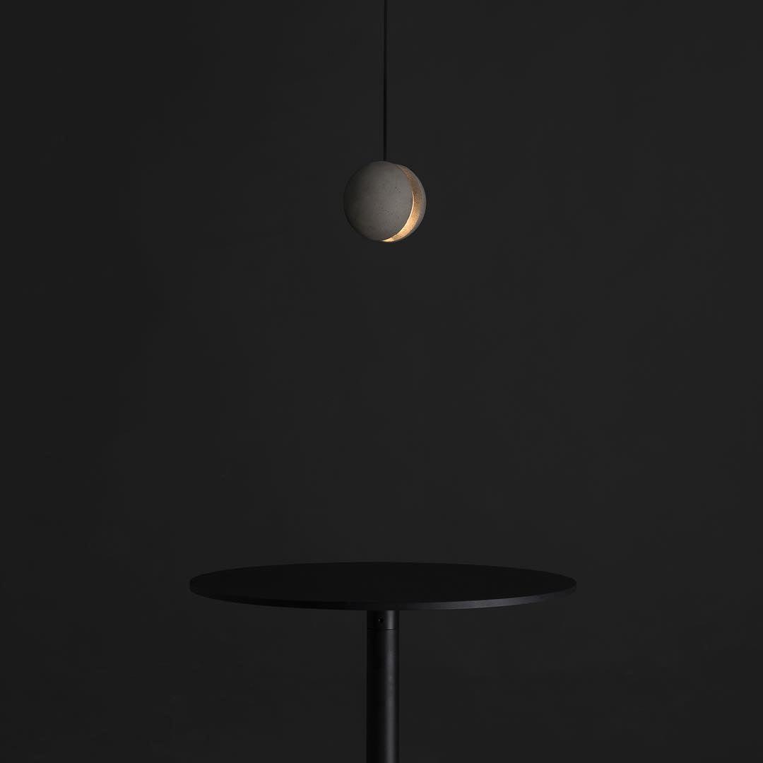 Moon Concrete Pendant Lamp Pendant light