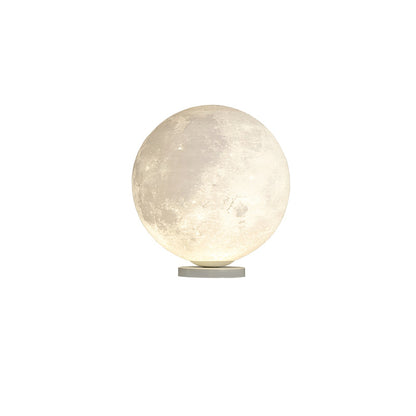 Moon Table Lamp Dia 7.9″ x H 7.9″ / White & Warm Light / US Plug Table lamp