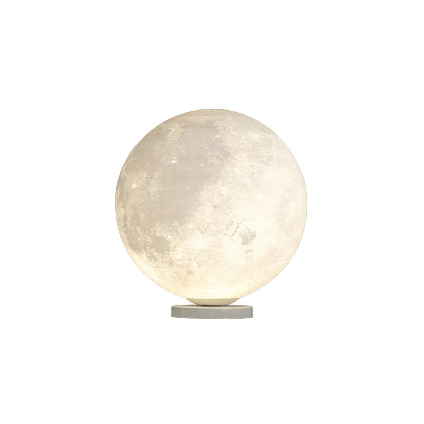 Moon Table Lamp Dia 15.7″ x H 15.7″ / White & Warm Light / US Plug Table lamp