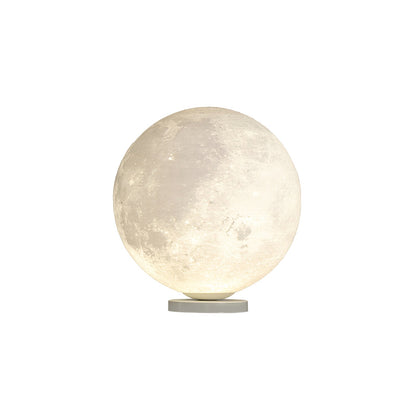 Moon Table Lamp Dia 15.7″ x H 15.7″ / White & Warm Light / US Plug Table lamp