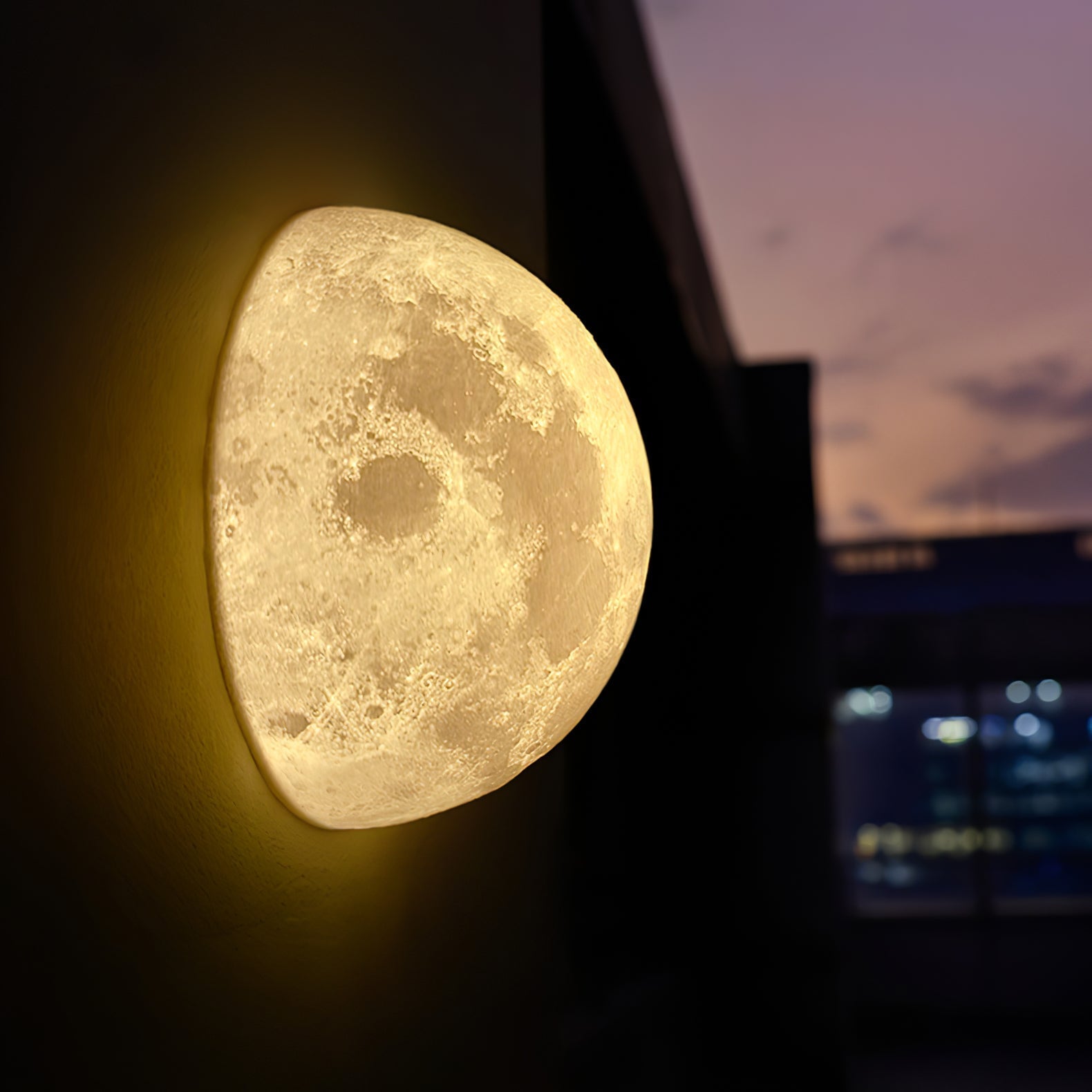 Moon 3D Wall Lamp Wall lamp