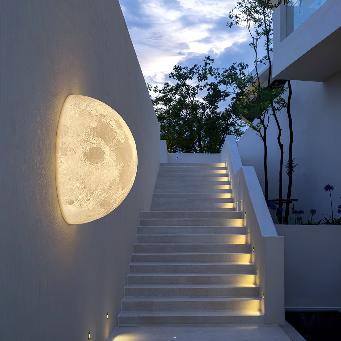 Moon 3D Wall Lamp Wall lamp