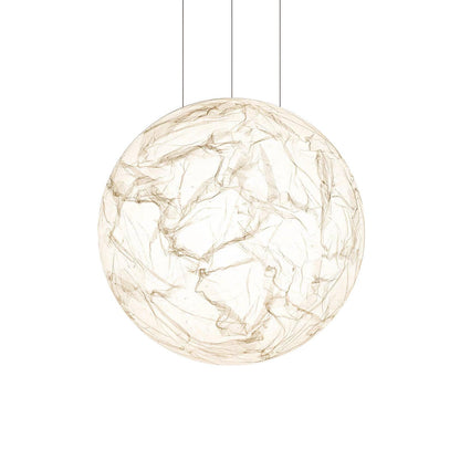 Moon Silk Pendant Lamp Dia 31.5″ x H 31.5″ / Dia 80cm x H 80cm / White Pendant light