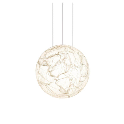 Moon Silk Pendant Lamp Dia 19.7″ x H 19.7″ / Dia 50cm x H 50cm / White Pendant light