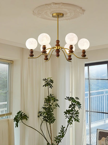 Moonlit Globe Chandelier Chandelier
