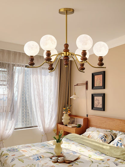 Moonlit Globe Chandelier Chandelier