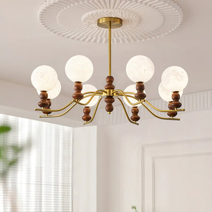 Moonlit Globe Chandelier Chandelier