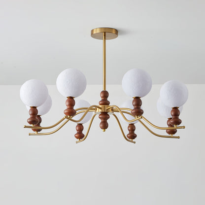 Moonlit Globe Chandelier Chandelier