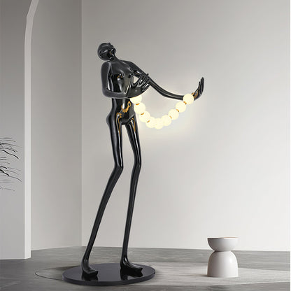 Orb Juggler Sculpture Floor Lamp Floor lamp