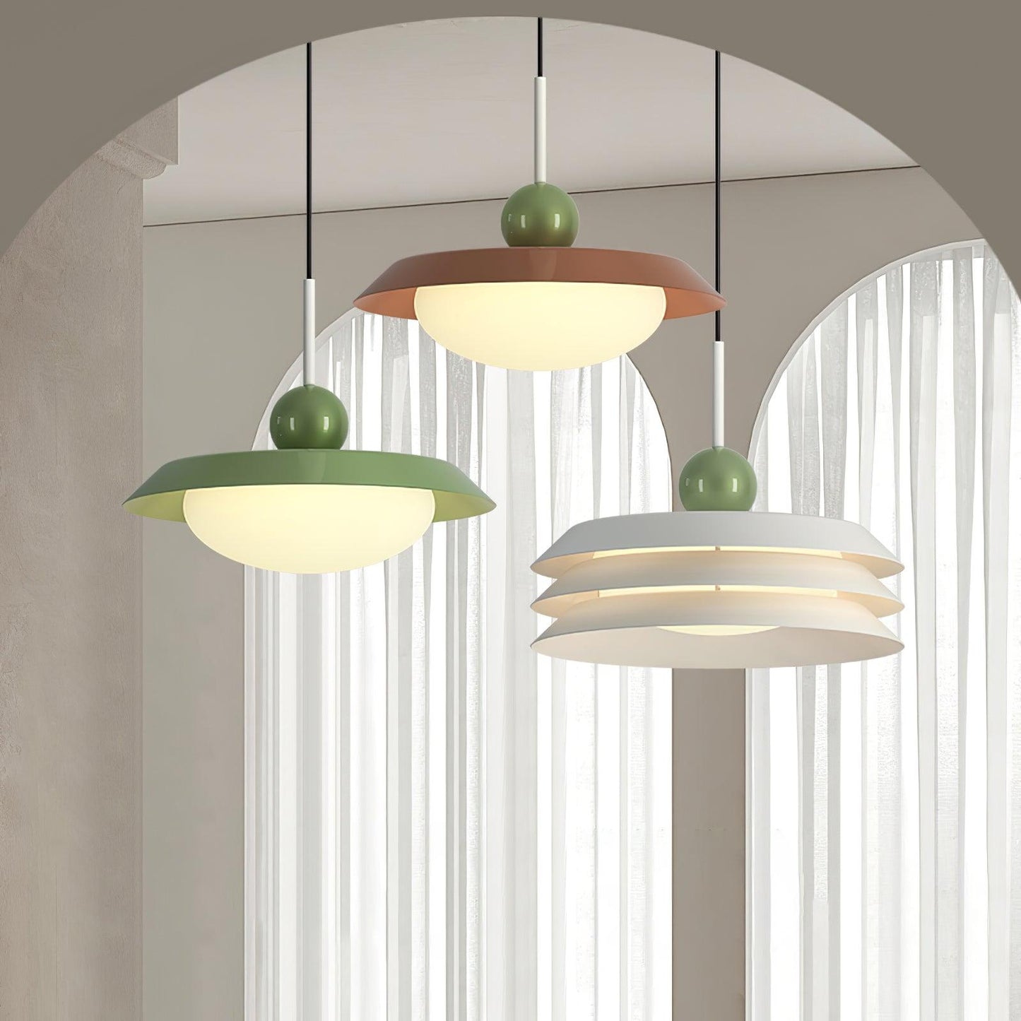 Morandi Layered Pendant Lamp Pendant light