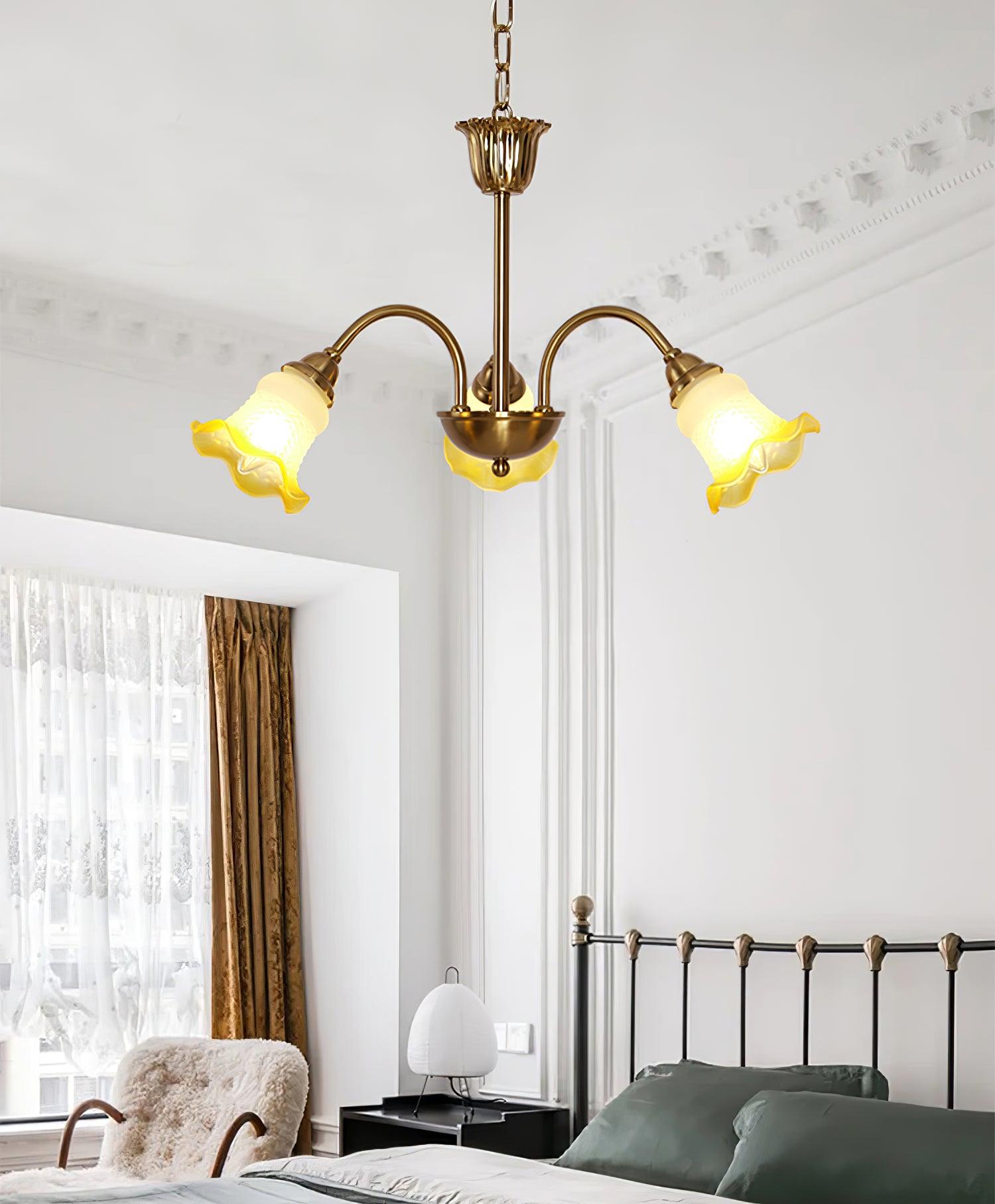 Morning Glory Chandelier Chandelier