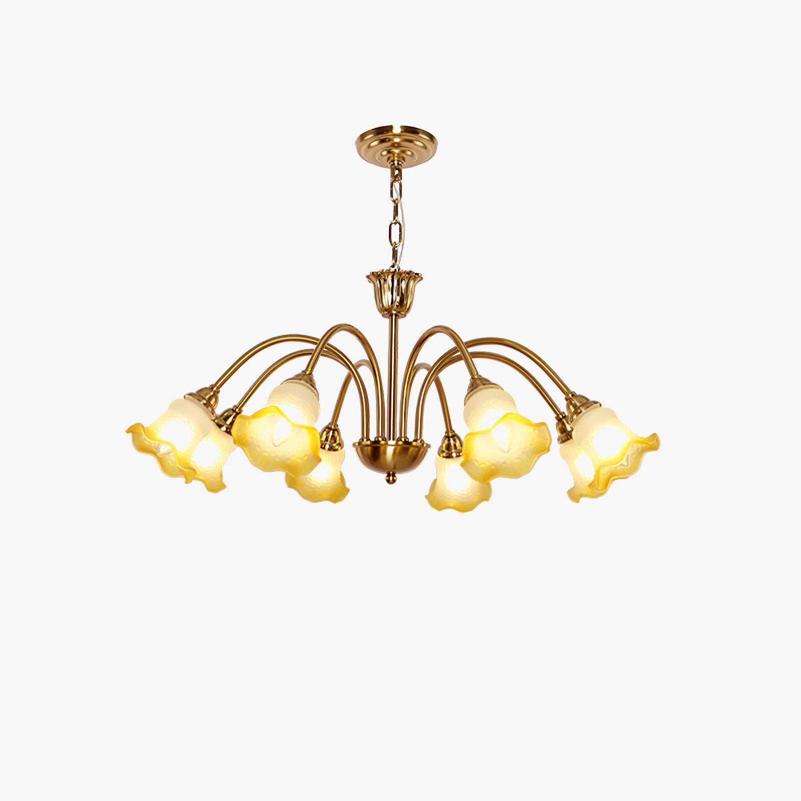 Morning Glory Chandelier Chandelier