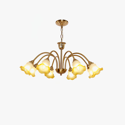Morning Glory Chandelier Chandelier