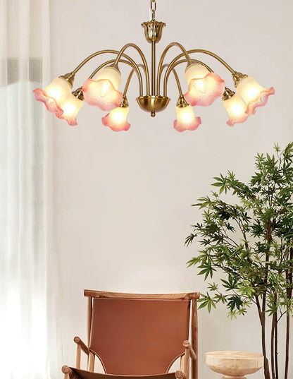 Morning Glory Chandelier Chandelier