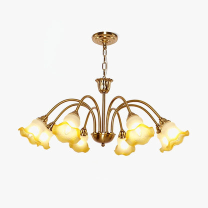 Morning Glory Chandelier Chandelier