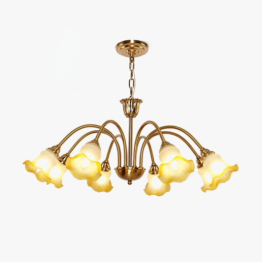 Morning Glory Chandelier Chandelier