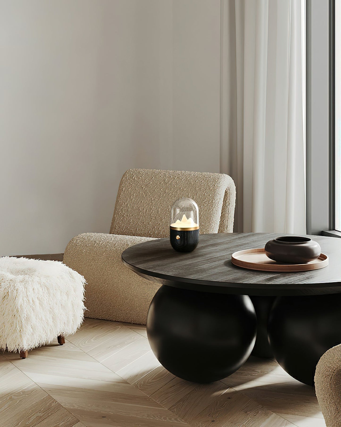 Mountain Peak Night Table Lamp Table lamp