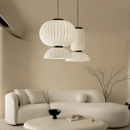 Mulberry Silk Lantern Pendant Light Pendant light