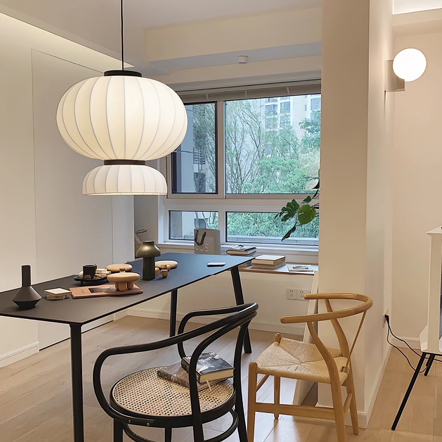 Mulberry Silk Lantern Pendant Light Pendant light