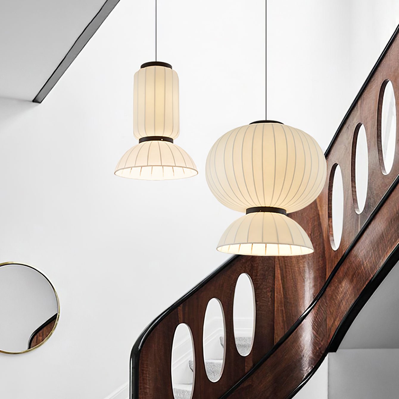 Mulberry Silk Lantern Pendant Light Pendant light