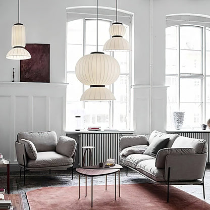 Mulberry Silk Lantern Pendant Light Pendant light