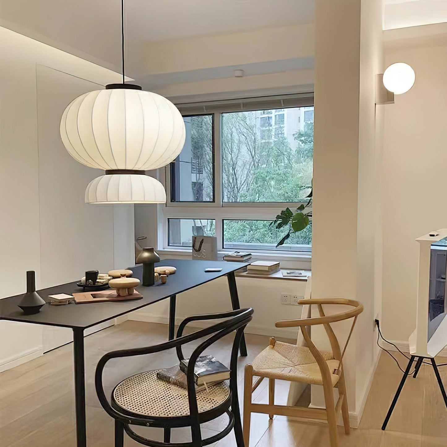 Mulberry Silk Lantern Pendant Light Pendant light
