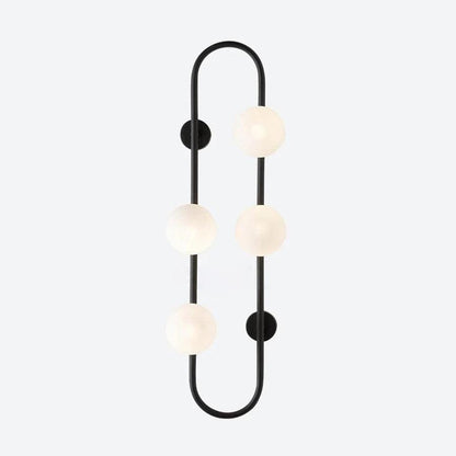 Buch Wall Lamp W 11.8″ x H 30.7″ / W 30cm x H 78cm / Black Wall lamp