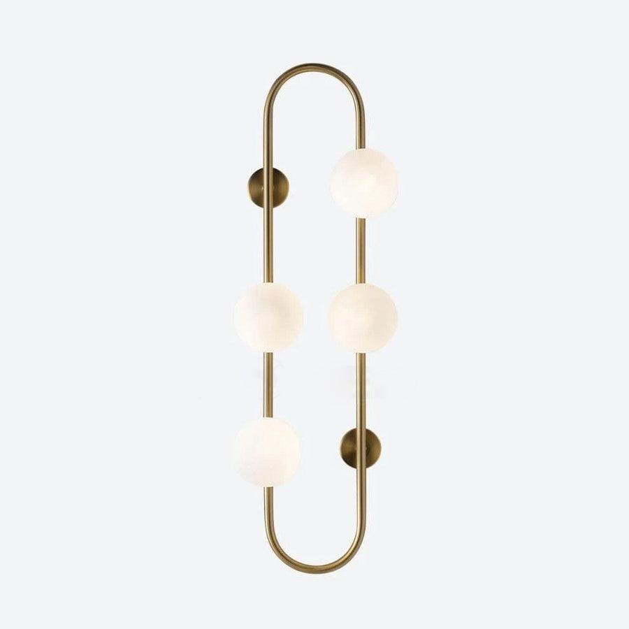 Buch Wall Lamp W 11.8″ x H 30.7″ / W 30cm x H 78cm / Gold Wall lamp