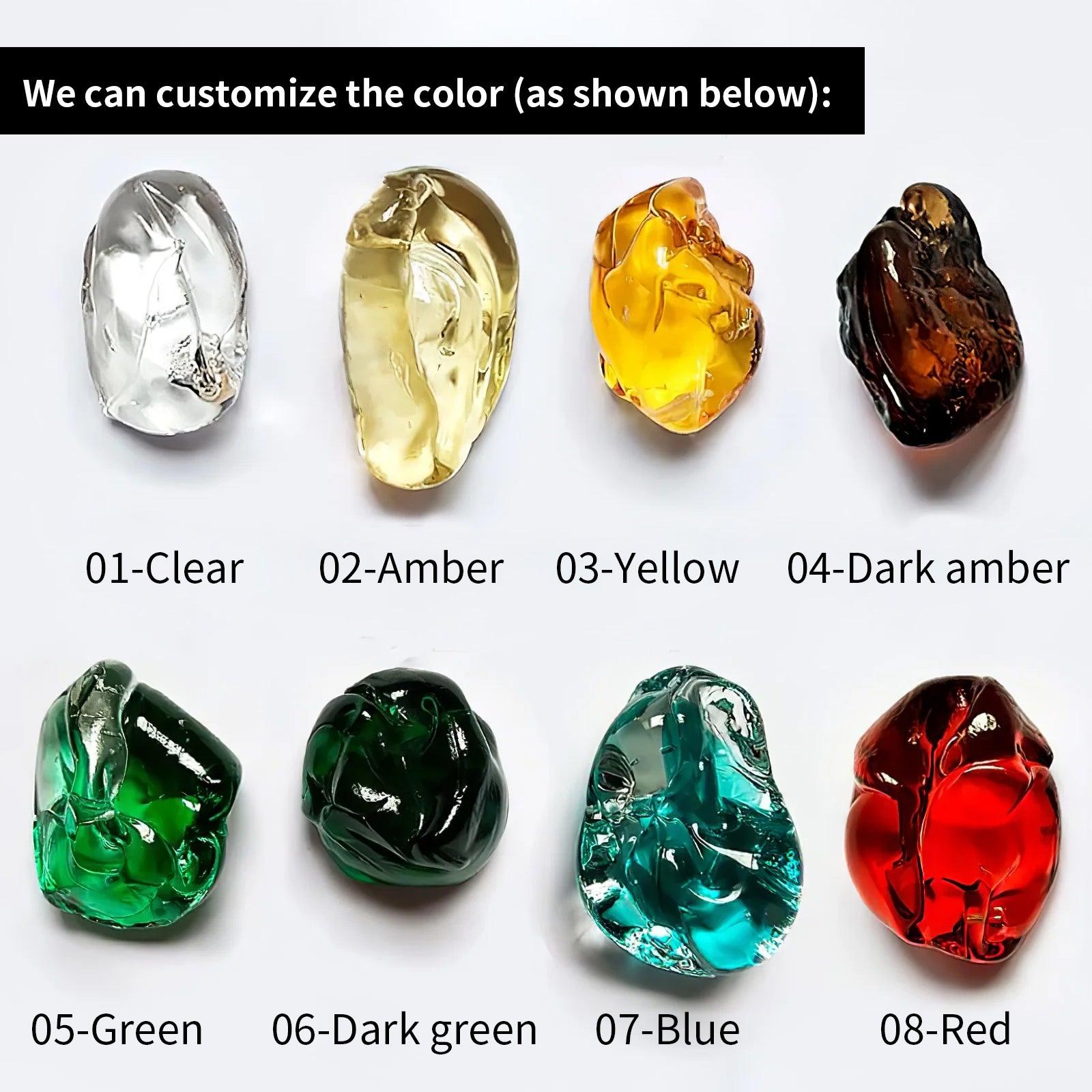 Multicolor Crystal Stone Chandelier Chandelier