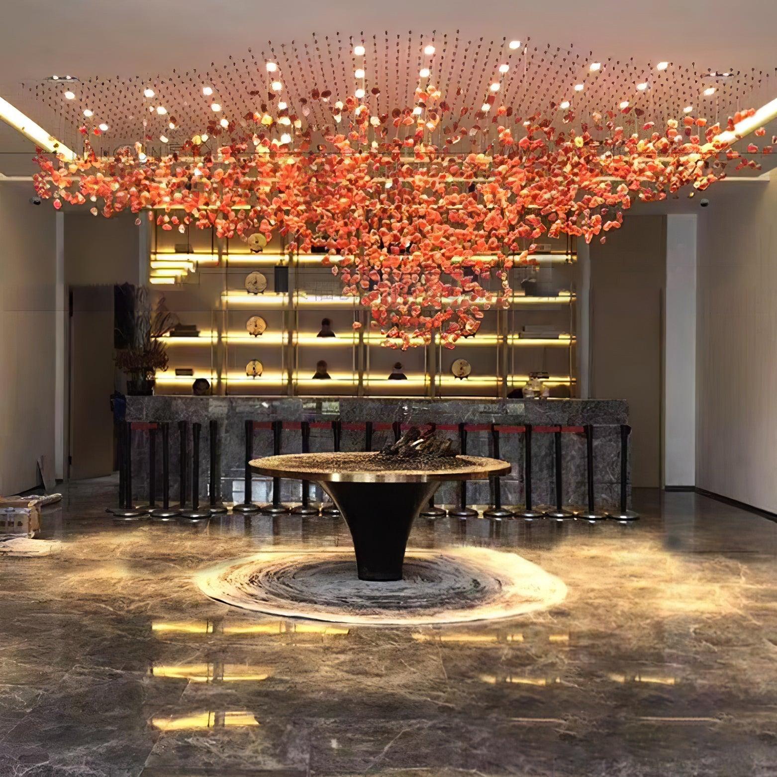 Multicolor Crystal Stone Chandelier Chandelier