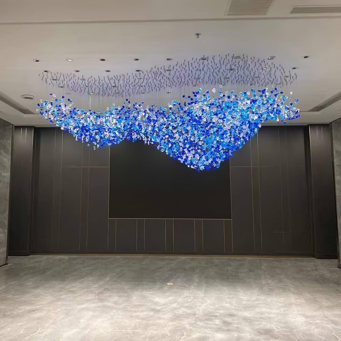 Multicolor Crystal Stone Chandelier Chandelier