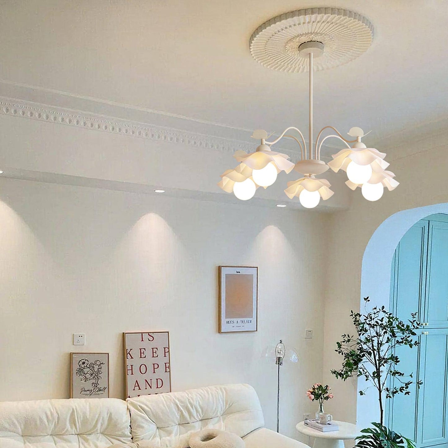 Murano Acrylic Chandelier Chandelier