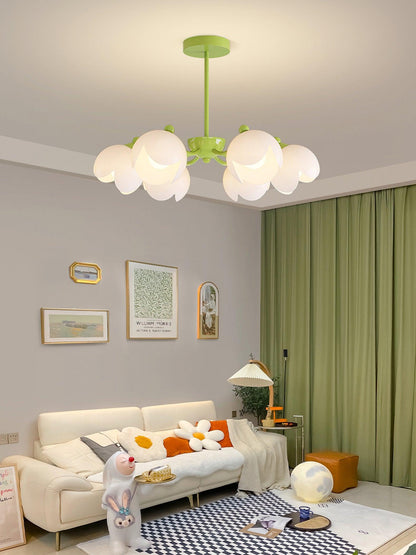 Murano Cream Chandelier Chandelier